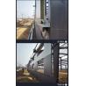 Buy cheap Sand Blasting Steel Frame Industrial Garage With Aluminium Glass Sliding Windows from wholesalers