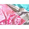 Buy cheap Ice Korea Polyester Spandex Velvet Fabric Knitting Shiny For Women Dress from wholesalers