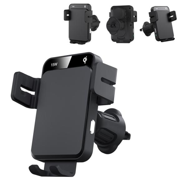 Buy cheap Sliding Cover Design Car Phone Holder Three Way Automatic Adjustment Clamp Arm from wholesalers