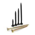 Metric Drywall Screws Coarse Thread for Black Gypsum Board Durable Steel