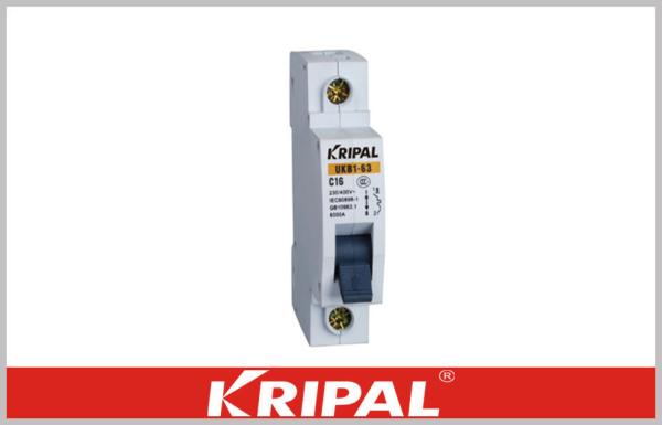 Buy cheap UKB1-63/1P 6KA / 4.5KA Mini Circuit Breaker 18mm , Small Circuit Breaker from wholesalers
