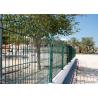 Buy cheap Robust Green Mesh Fencing Wire Fence Gate Low Carbon Steel Wire Material from wholesalers