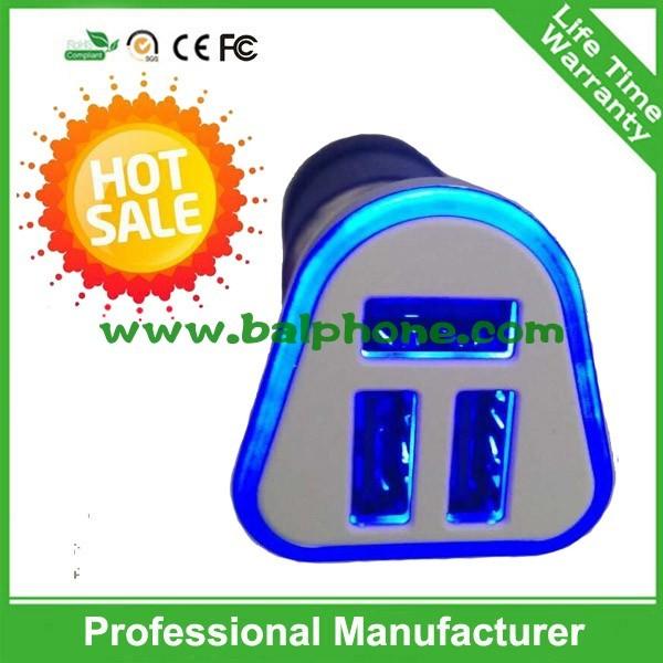 Buy cheap Manufacturer supply portable 3 port USB universal car charger for Laptop PC from wholesalers