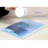 Buy cheap eva toiletry cosmetic makeup bag, slider zipper plastic bags half clear zip lock bag, frosted swimwear PVC vinyl Bag wit from wholesalers