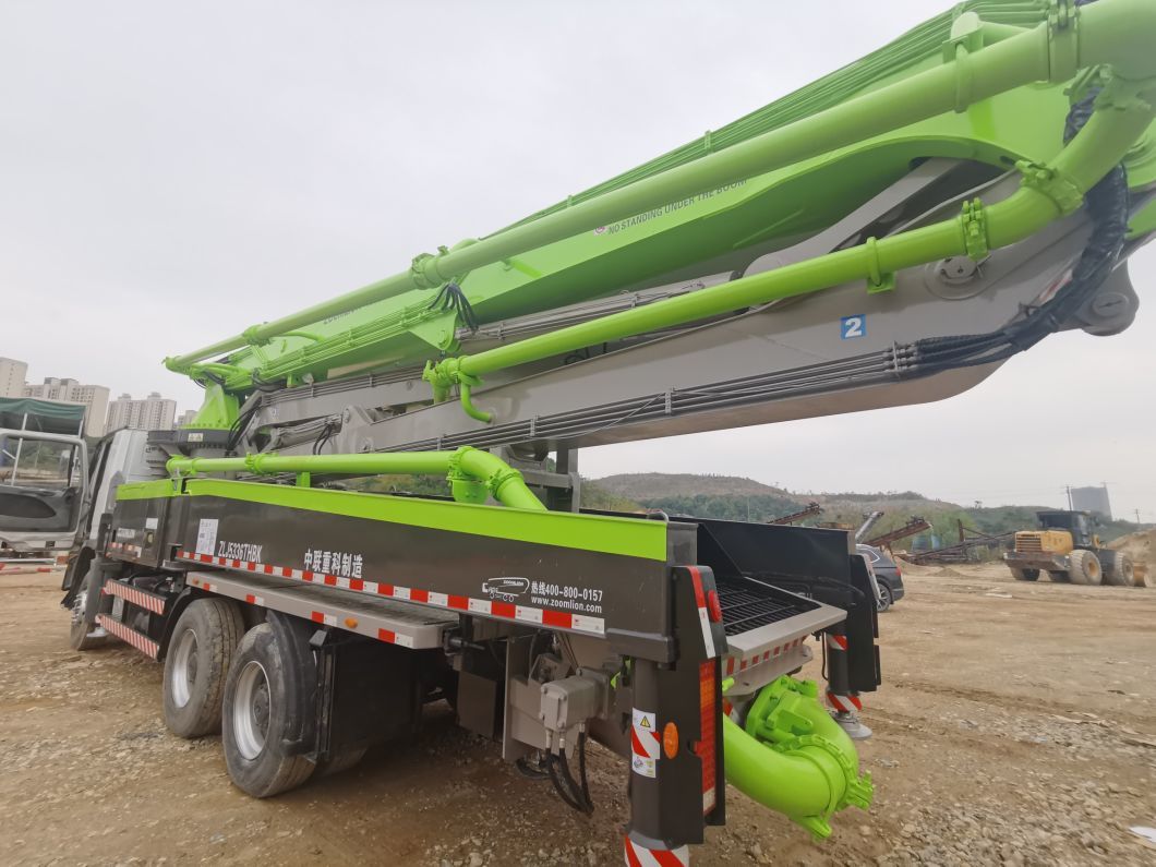 2012 Zml 47m Concrete Pump on Benz Truck Concrete Boom Pump Used Heavy Equipment