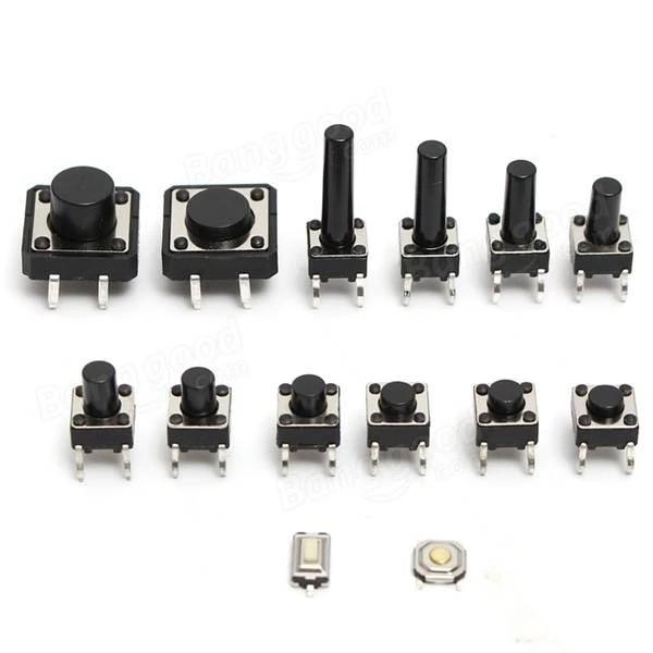 Buy cheap SMD 4 Pin Micro Tact Switch 6x6mm Tactile Tact Push Button Switch from wholesalers