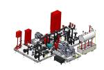 1000GPM Diesel Engine UL FM Approved Fire Pumps With Fuel Tank