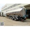 Buy cheap Aluminum Alloy Wheat Flour Bulk Tanker with Tipping Hydraulic Cylinder (6000USG-10000USG ）whApp:+8615271357675 from wholesalers
