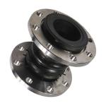 Double Ball Rubber Expansion Joint Natural Rubber Flexible Joint Flange