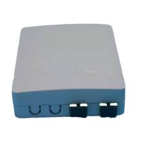 Buy cheap 800000 Pieces/Year Capacity FTTH Optical Plastic 86 Face Indoor Terminal Wall product