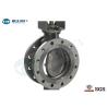 Buy cheap Double Flanged Double Offset Butterfly Valve For Chemical / HVAC Industry from wholesalers