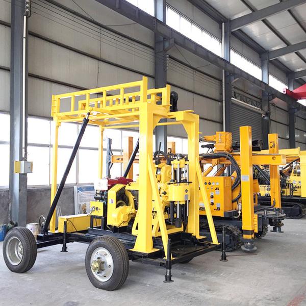 4-Wheel Hydraulic Tower Core Drilling Rig/Hydraulic Geotechnical Sample