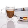 Buy cheap OEM Borosilicate Double Wall Glass Tea Insulated Cups 80ml from wholesalers