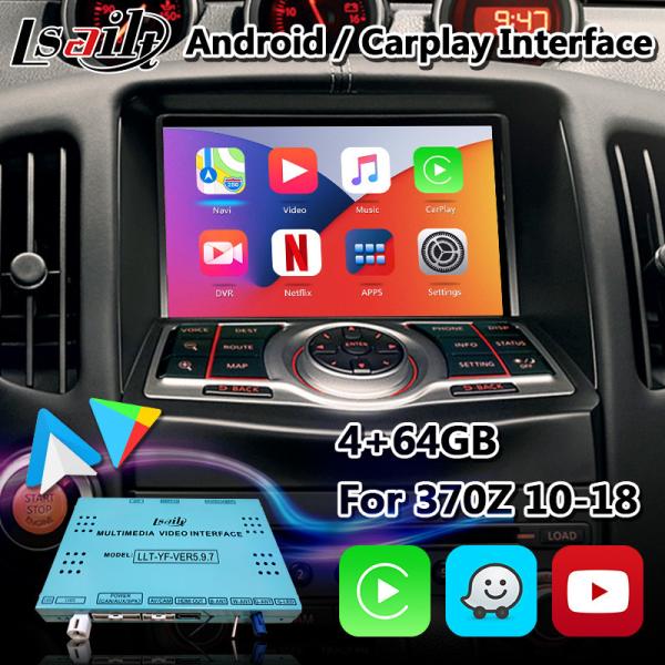 Buy cheap Lsailt Android Carplay Interface for Nissan 370Z With Wireless Android Auto Youtube Waze from wholesalers