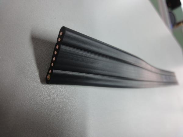 8core Flat Overhead Crane Cable, Flat Traveling Cable, ECHU Flat Crane Cable 450