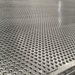 Customizable Perforated Metal Plate With Holes Strong Durable