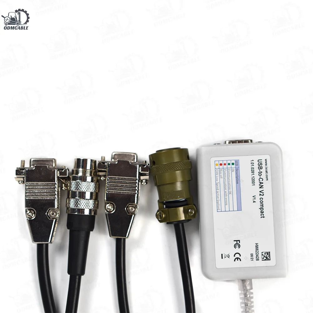 2.74 For MTU (USB-to-CAN) New Version Diagnostic Software COMPACT IXXAT Truck Diagnostic Tool Diesel Engine Scanner Tool