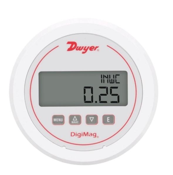 Buy cheap 127mm Dial Digital Pressure Gauge 24V Battery Powered Aluminum Housing from wholesalers
