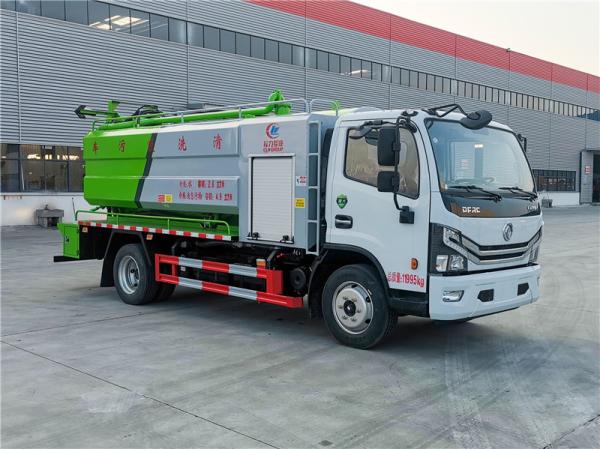 4x2 Chinese Dongfeng 10000 liters Vacuum Sewage Clean and Suction Truck With