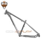 Super Light 27.5 Mtb Frame Titanium Mountain Bike Frame Corrosion Resistance