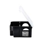 1 Capacity Durable Plastic Rat Mouse Mice Rodent Bait Snap Station Box Pest