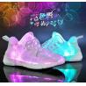 Buy cheap App Control Fiber Optic LED Shoes USB Rechargeable Endurable Glowing Sneakers from wholesalers