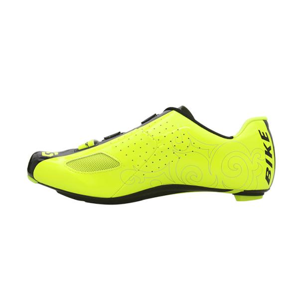 Buy cheap Ultralight Fluorescent Cycling Shoes Dirt Resistant Anti Skid High Performance from wholesalers