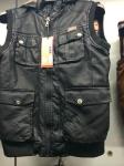 MP-1516 Men's PU vest jacket coat