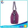 Buy cheap Elegant Purple Womens Tote Bags / Shoulder Messenger Bag Customized Logo from wholesalers