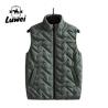 Buy cheap Breathable Padded Cold Weather Vest Down Puffer Utility Windproof Men Winter Vest from wholesalers