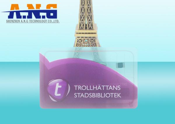 Buy cheap Clear Custom Printed PVC Card Transparent Plastic Card For Festival Gift from wholesalers