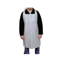 Buy cheap Disposable PE Apron with Short Sleeves with Open Back PE Kitchen Aprons, Medical product