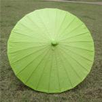 Wedding Party Chinese Paper Parasols Umbrella Solid Color 57cm Length 42cm