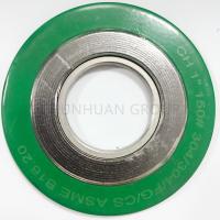 Buy cheap Green ASME B16.20 Spiral Wound Graphite Filled Gasket product