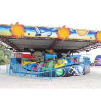 Buy cheap Cool Amusement Park Thrill Rides , Music Express Ride With Slope Wave Track product