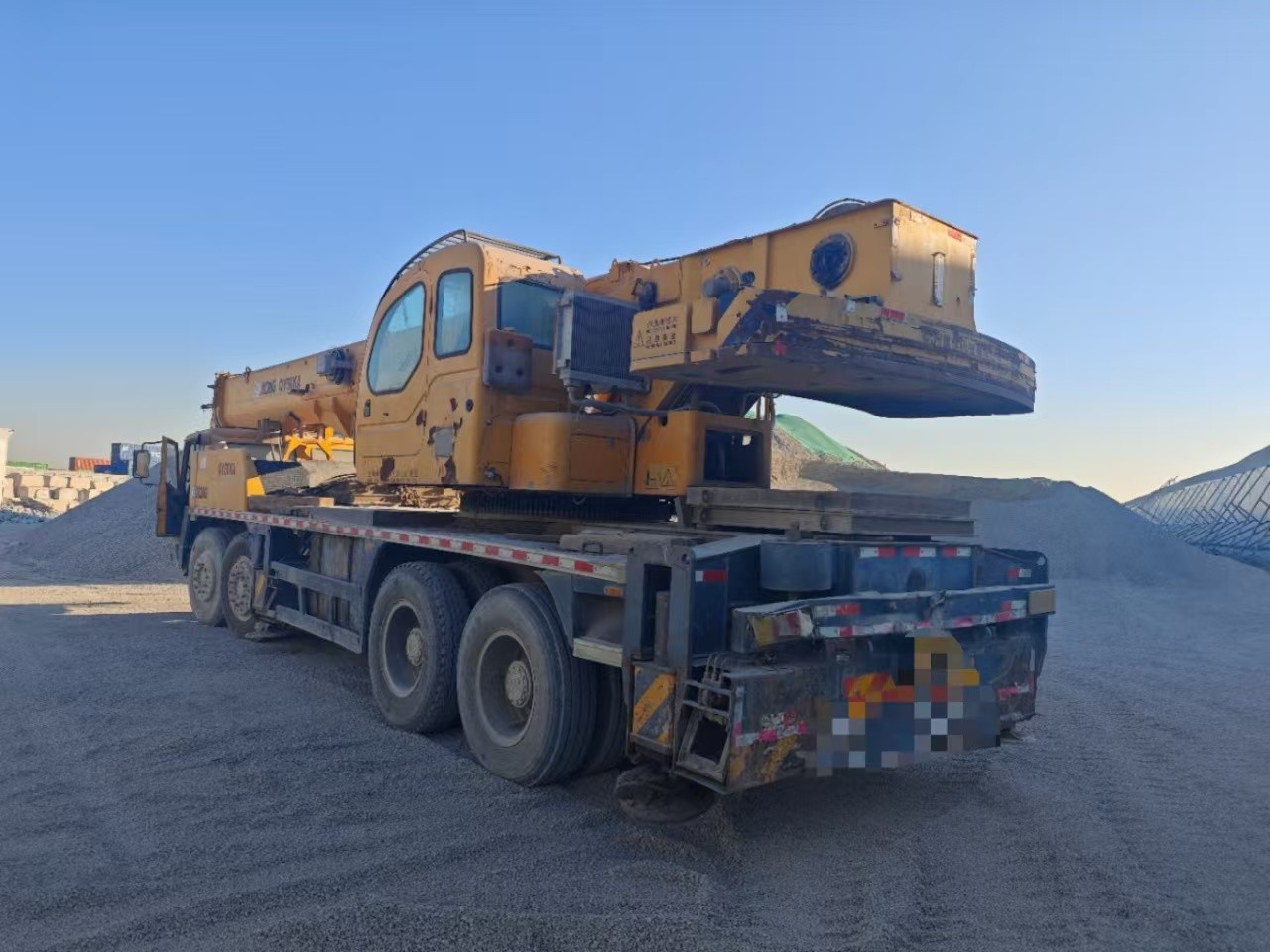 2015 Mobile Truck Crane For Sale 50 Tons Direct Source Max Working Height 42.5 Meters