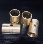 Precision Flanged Groove Cast Bronze Bearings Spiral Inside Groove Bearings