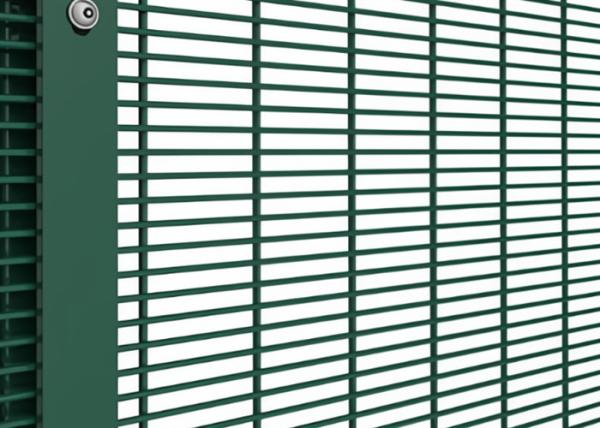 Buy cheap Powder Coated Green Color 358 Security Fencing For Residential Area from wholesalers