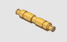 Buy cheap Brass RF Adapter Connector Straight SMP Female to Female with φ5 from wholesalers