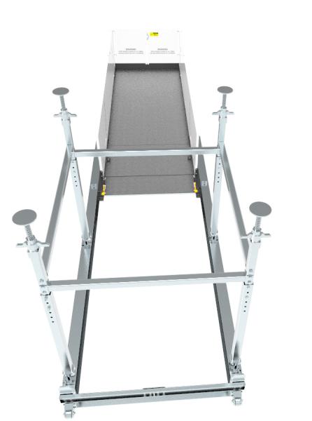 Buy cheap MLP4200 5ton Capacity Crane Loading Deck for Multi-Story Construction Sites from wholesalers