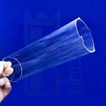 High Temperature Corrosion Resistant High Permeability Quartz Glass Tube Fused