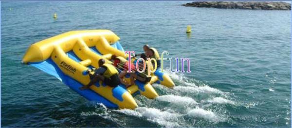 Buy cheap Commercial 0.9mm PVC Inflatable Fly Fishing Boats Equipment For Surfing In Sea from wholesalers