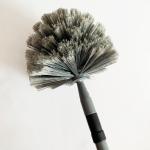 Durable Flexible Ceiling Fan Duster Telescoping Pole Hard Bristles Long Handle