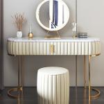 Nordic 30in Modern Dressing Tables Pine Modern Makeup Vanity Table