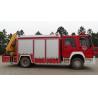Buy cheap 350hp Emergency Rescue Fire Truck Red Colour Diesel Fuel Type from wholesalers