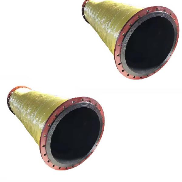 Buy cheap 6 Inch Dredging Rubber Hose Expansion Joint Threaded Union Black Flexible from wholesalers