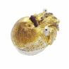 Buy cheap Fashion wholesale hen jewelry box metal pewter hen trinket box from wholesalers