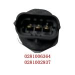 Construction Machinery Common Rail Fuel High Pressure Sensor 0281006364