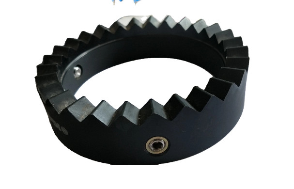 Industrial Interlocking Cylinder Brush Gear Type Combined Roller Brush