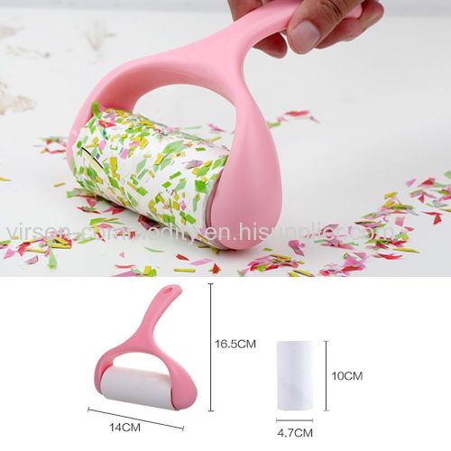 Lint Sticking Roller Pet Hair Remover Brush Lint Hair Cleaning Brush Roller